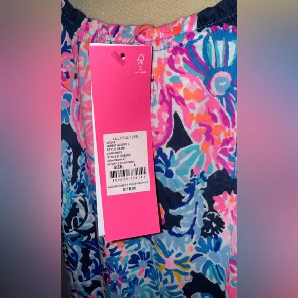 LILLY PULITZER LORO SWING DRESS-Size Large-BNWT